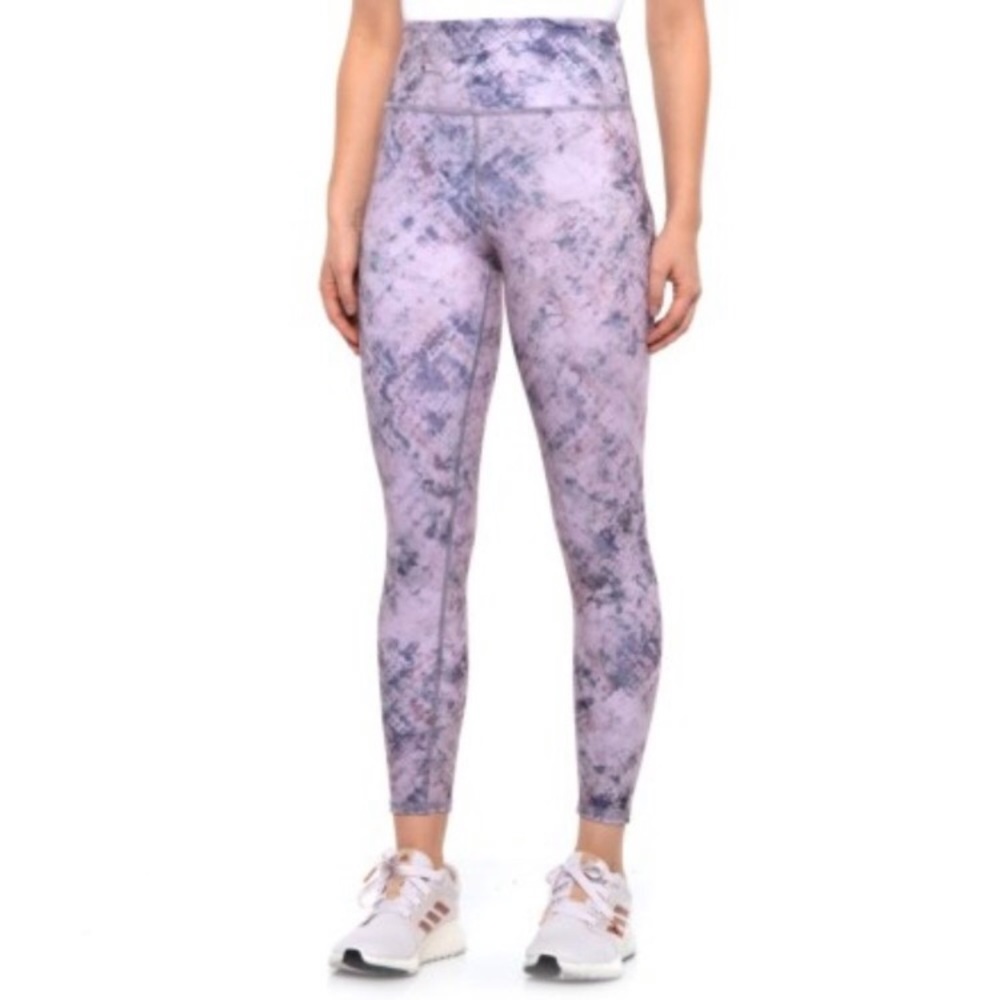 Evolution & Creation Sofia Purple Snake Leggings